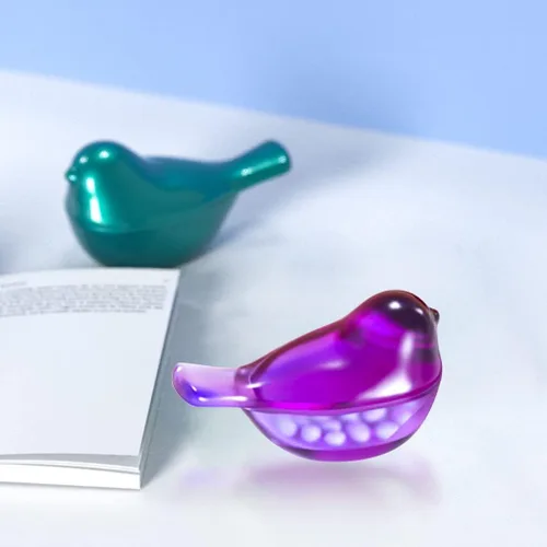 Vista 3 de Caja de almacenamiento para pájaros, molde de resina 3D, moldes de silicona para animales, tarro de joyería, molde de fundición epoxi con tapa