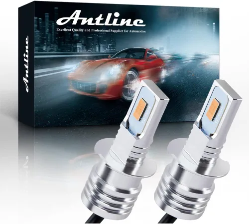 Vista 47 de Antline Bombilla LED H1 súper brillante, versión 3570 CSP-Chips LED antiniebla, repuesto DRL (paquete de 2)
