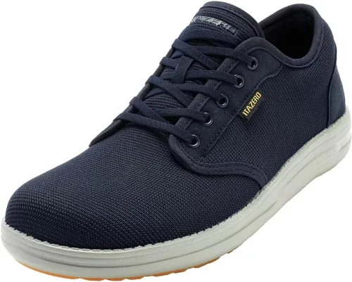 Vista 15 de 1TAZERO Zapatos sin cordones para hombre, extra anchos, ortopédicos, para diabéticos, cómodos para pies hinchados, con soporte de arco para fascitis
