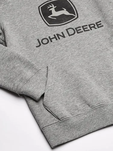 Vista 3 de John Deere Tractor - Sudadera con capucha de forro polar para niños pequeños