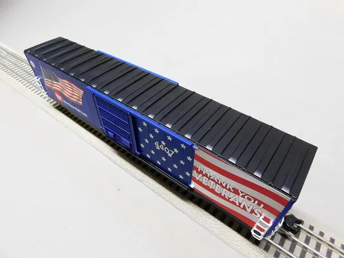 Vista 8 de LIONEL Montana Rail Link Bandera iluminada BOXCAR #4407 O Gauge