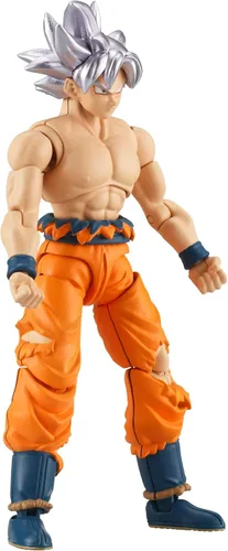 Vista 4 de Bandai Namco - Dragon Ball Super - Goku Ultra Instinct, figura de acción Dragon Ball Evolve de 5 pulgadas