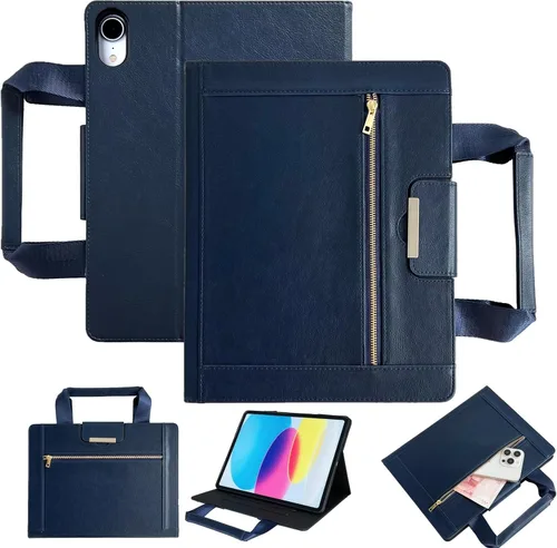 Vista 17 de Dteck Funda delgada para Apple iPad mini de 8.3 pulgadas (A17 Pro), Mini (6ª generación) de 8.3 pulgadas con función de encendido automático