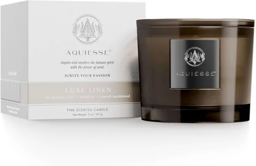 Vista 23 de Aquiesse Vela grande perfumada Black Orchid de 10 onzas