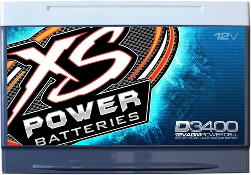 Vista 2 de XS Power D3400 XS Series 12V 3300 Amp AGM Batería de alta salida con tornillo terminal M6.