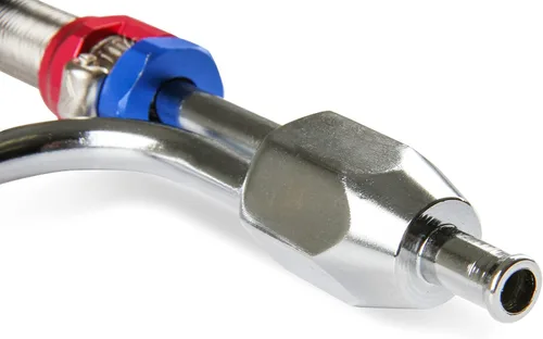 Vista 4 de Mr. Gasket Línea de combustible, Holley ajustable con manómetro, 0.125 in. NPT