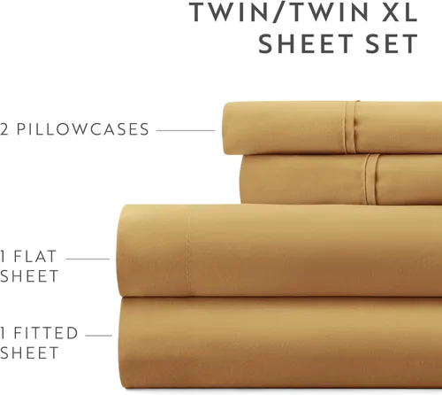 Vista 36 de ienjoy Home Linen Market - Juego de sábanas de 6 piezas, color rubor, tamaño King Blush