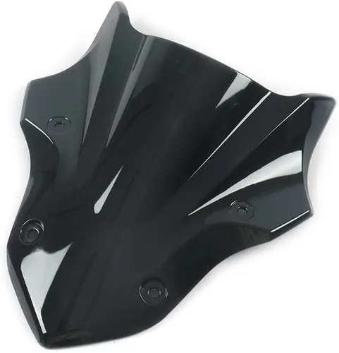 Vista 2 de Parabrisas de plástico ABS con doble burbuja para Kawasaki Z900 2017 2018 2019