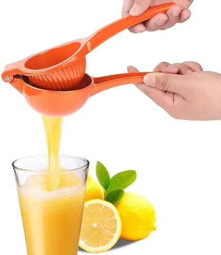 Vista 2 de Crazy Chef - Exprimidor grande de naranja - Exprimidor de cítricos de frutas - Exprimidor manual para todas las frutas Lima - Limón - Exprimidor