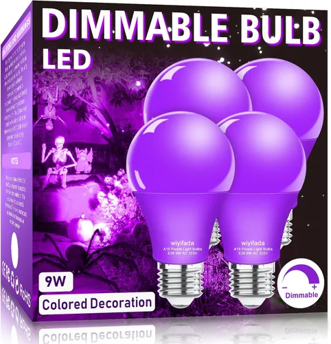 Vista 19 de Bombillas LED de 3 Vías Paquete de 2, Bombillas de 3 Vías 30 70 100 Blanco Suave 3000K, Base Media E26 A19 Bombilla de Tres Vías, Bombilla