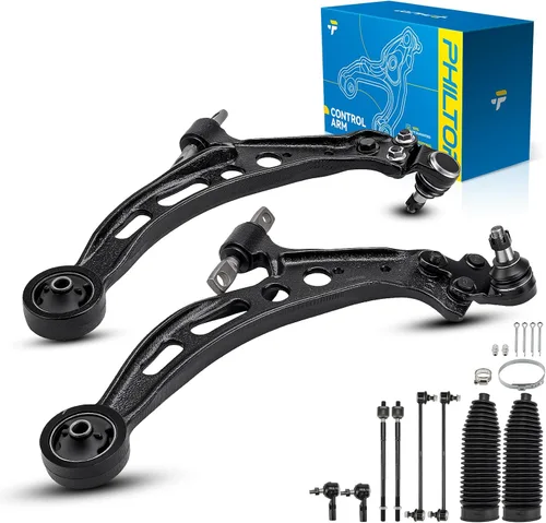 Vista 42 de PHILTOP 6 piezas de brazo de control delantero inferior con barra estabilizadora de rótula para Nissan Rogue 2014-2020 Rogue Sport 2017-2022 Qashqai