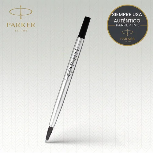 Vista 2 de Parker Recambio de tinta para bolígrafo Rollerball Fina Tinta negra