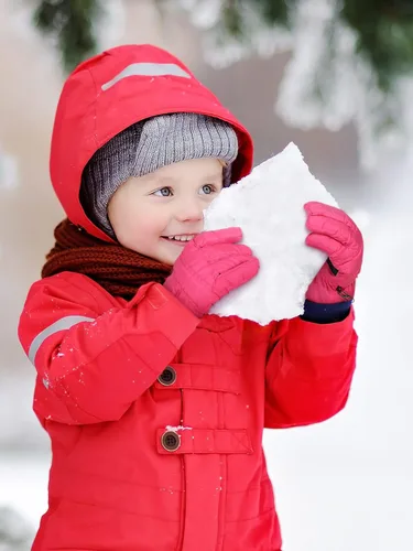 Vista 4 de Guantes de esquí de invierno para niños de Boao, impermeables, guantes cálidos para la nieve, guantes de dedo completo para niños pequeños y bebés