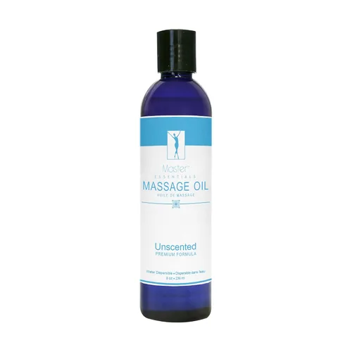 Vista 6 de Master Massage Aceite de masaje orgánico, sin perfume, rico en vitaminas y soluble en agua, 1 galón, 1 unidad, transparente