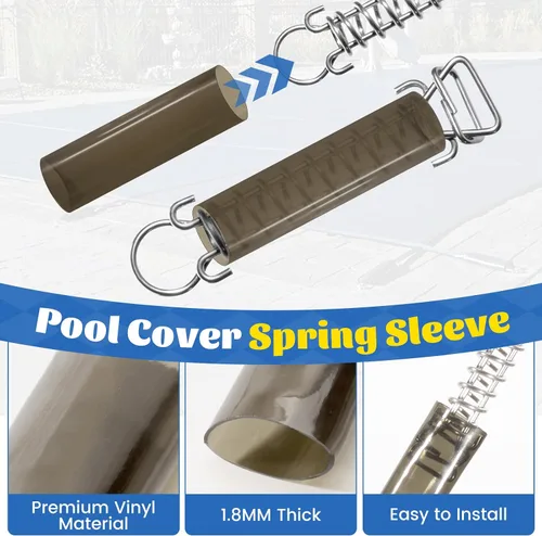 Vista 3 de 10 fundas protectoras de vinilo para piscina en el suelo, 10