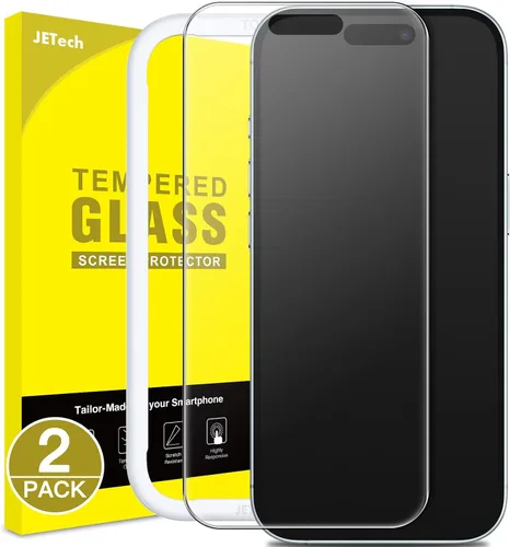 Vista 11 de JETech Protector de pantalla para iPhone 8 Plus y iPhone 7 Plus, 5.5 pulgadas, película de vidrio templado, paquete de 3