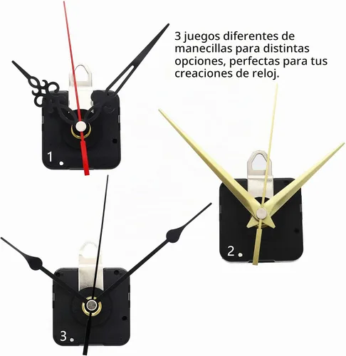 Vista 5 de TIKROUND Youngtown 12888 - Movimiento para reparación de reloj, eje de 19mm (3/4 pulgada) de longitud, rosca de 11mm (7/16 pulgada) de longitud.