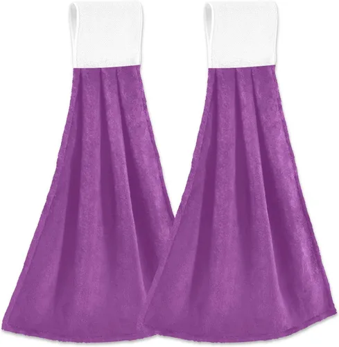 Vista 36 de Juego de 2 toallas de mano amarillas y naranjas, suaves, absorbentes, decorativas, para baño, secado rápido, barra de té, toalla colgante para baño