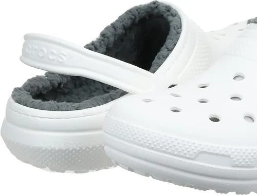 Vista 8 de Crocs Unisex-Adult Men's and Women's Classic Lined Clog Fuzzy Slippers