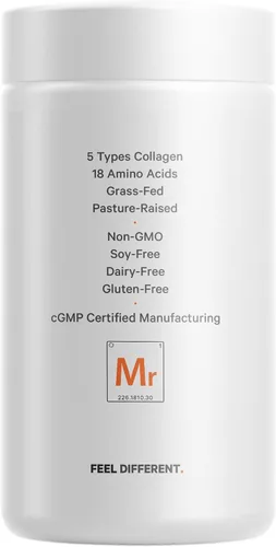 Vista 8 de Codeage Proteína de colágeno múltiple + suplemento de cápsulas orgánicas de superalimentos de verduras crudas, 21 frutas y verduras, péptidos