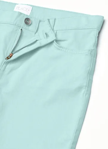 Vista 3 de The Children's Place Pantalones cortos skimmer con puños enrollables para niñas