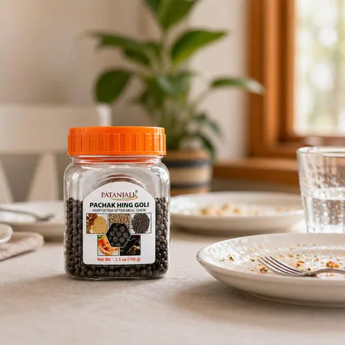 Vista 5 de Patanjali Pachak Hing Goli - 3.5 onzas líquidas - Paquete de 2