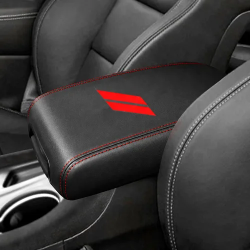 Vista 9 de YOSRTER Accesorios para Dodge Durango 2011-2018 2019 2020 Funda para reposabrazos de consola central, caja interior, decoración de reposabrazos