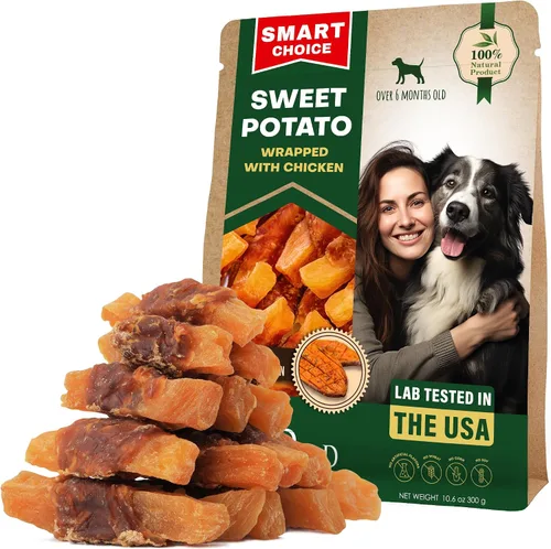 Vista 12 de Beloved Pets - Caprichos de batata dulce para perros y golosinas masticables de pato saludables 10.6 Oz - Snacks para cachorros y huesos blandos