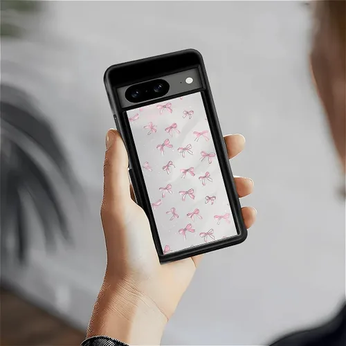 Vista 246 de Compatible con Google Pixel 4A 5G Mobile Case Creative Acrylic Panel trasero Silicona Protección Grip especialmente diseñado para Google Pixel 4A 5G