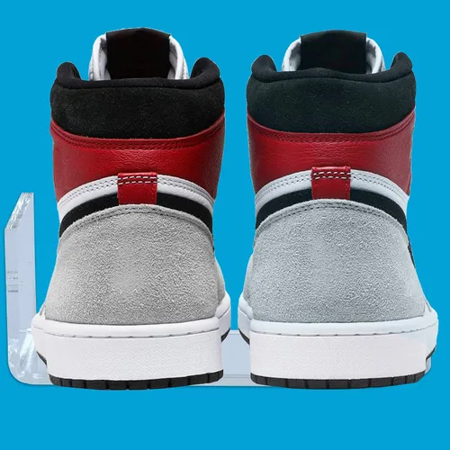 Vista 5 de Estantes para zapatos para pared, estante flotante transparente para colocar en la pared para exhibir zapatillas (juego de 6)