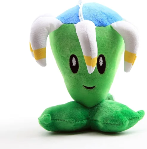 Vista 3 de Juego de 3 muñecos de peluche de plantas de juego, lechuga iceberg, Bloomerang y Citron