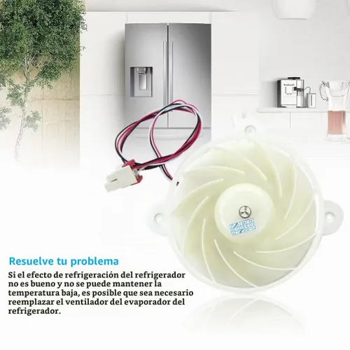 Vista 5 de DA31-00287B / ARES2120RA - Motor de ventilador evaporador blanco para refrigerador Samsung