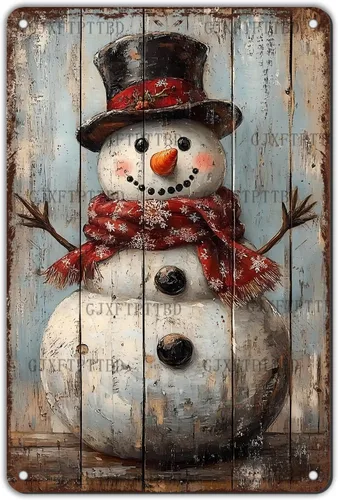 Vista 21 de Letreros de Navidad de Metal Vintage de Lata, May You Never to Too Grown Up to Search The Skies Christmas Eve 8x12 Pulgadas Arte Rústico de Pared