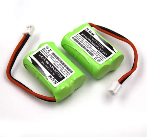 Vista 7 de Paquete de 2 baterías recargables Ni-MH de 4.8 V 150 mAh para SportDOG SDT00-11907 MH120AAAL4GC (DC-17), SD-400, SD-350, SD-800 Series, SAC00-15724