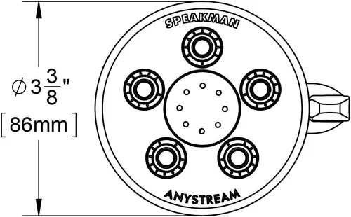 Vista 6 de Speakman S-2005-H-E175