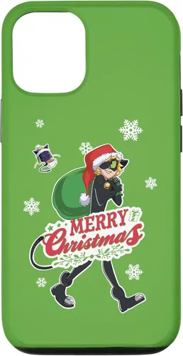 Vista 11 de Funda para iPhone 12 mini Miraculous Ladybug Merry Christmas from Cat Noir