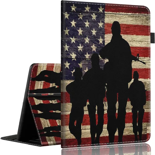 Vista 10 de Funda para Amazon Kindle Fire Max 11 (13ª generación, versión de 2023) 11, funda plegable de ajuste delgado con encendido/apagado automático
