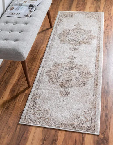 Vista 31 de Único Loom - Alfombra de la colección Utopia con estampado botánico vintage, tonos cálidos
