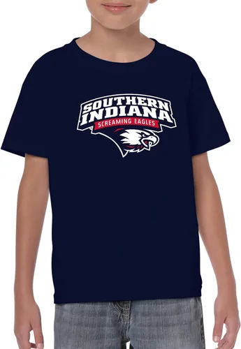 Vista 554 de NCAA Arch Logo, camiseta juvenil color del equipo, universidad - universidad