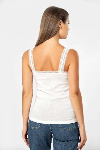 Vista 58 de VAVONNE Camiseta sin mangas tipo camisola para mujer, toda de algodón, aireada, suave y cómoda