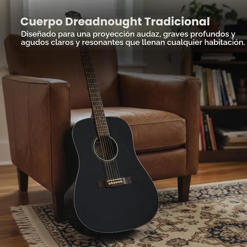 Vista 3 de Conjuntos de guitarras acústicas Fender CD-60.
