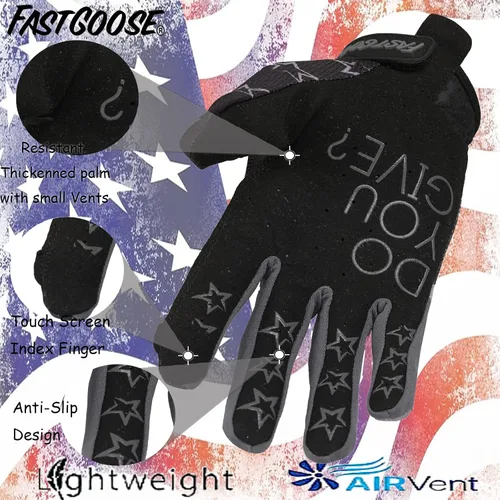 Vista 3 de Guantes de motocicleta transpirables y ligeros todoterreno para hombres y mujeres, ATV, BMX, MTB Racing