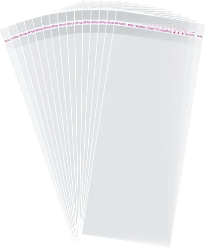 Vista 15 de Bolsas de celofán autosellantes autoadhesivas, bolsas de celofán resellables transparentes de 2 x 3 pulgadas, 200 unidades (tamaño mini)