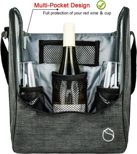 Vista 3 de Serie de bolsas de vino