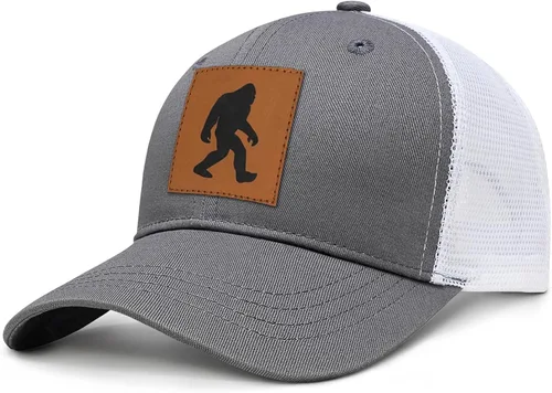 Vista 22 de Mens Hat Snapback Trucker Hats Outdoor Gifts for Men Dad Husband Father's Day Leather Pattern Baseball Cap Cs1012 Pie Grande-00