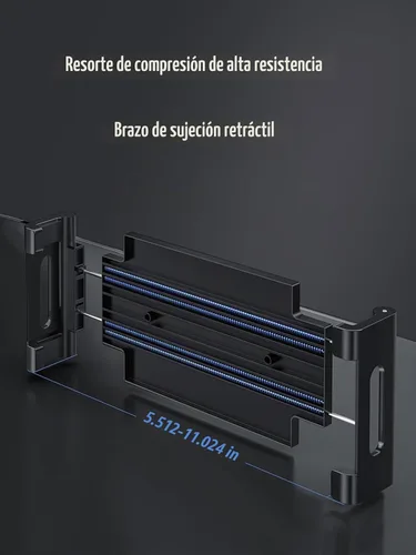 Vista 6 de UNICOLD Soporte para tablet de tablero de automóvil, ventosa giratoria de 360° con abrazadera grande para iPad Pro, iPad Air/Mini, iPhone, Samsung