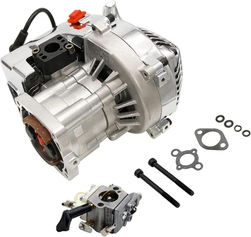 Vista 4 de FLMLF Motor de 4 pernos de 29CC con revestimiento cromado para 1/5 escala RC HPI ROFUN KM Baja Losi FG GoPed RedCat Truck RC CAR Parts