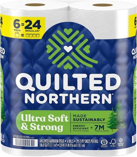 Vista 17 de Quilted Northern Papel higiénico ultra suave y fuerte, 12