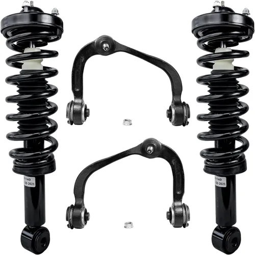 Vista 22 de Detroit Axle - Barras estabilizadoras de brazos de control delanteros 4WD para Ford 2005-2008 F-150 Lincoln Mark LT, 2 brazos de control superiores