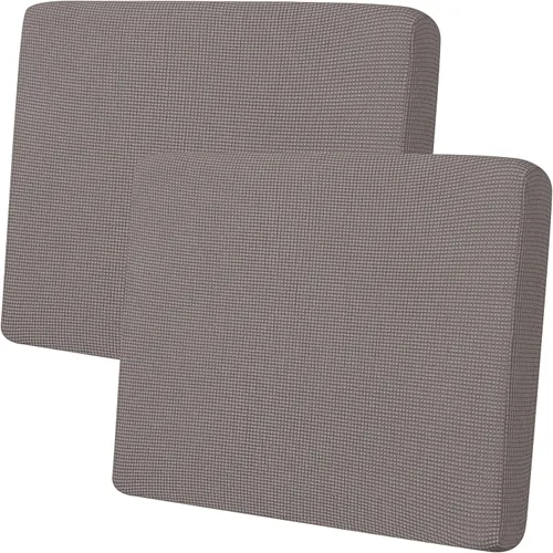 Vista 119 de Easy-Going - Funda de cojín elástica individual para sofá biplaza, sillón, funda de cojín protectora, suave, flexible con parte inferior elástica